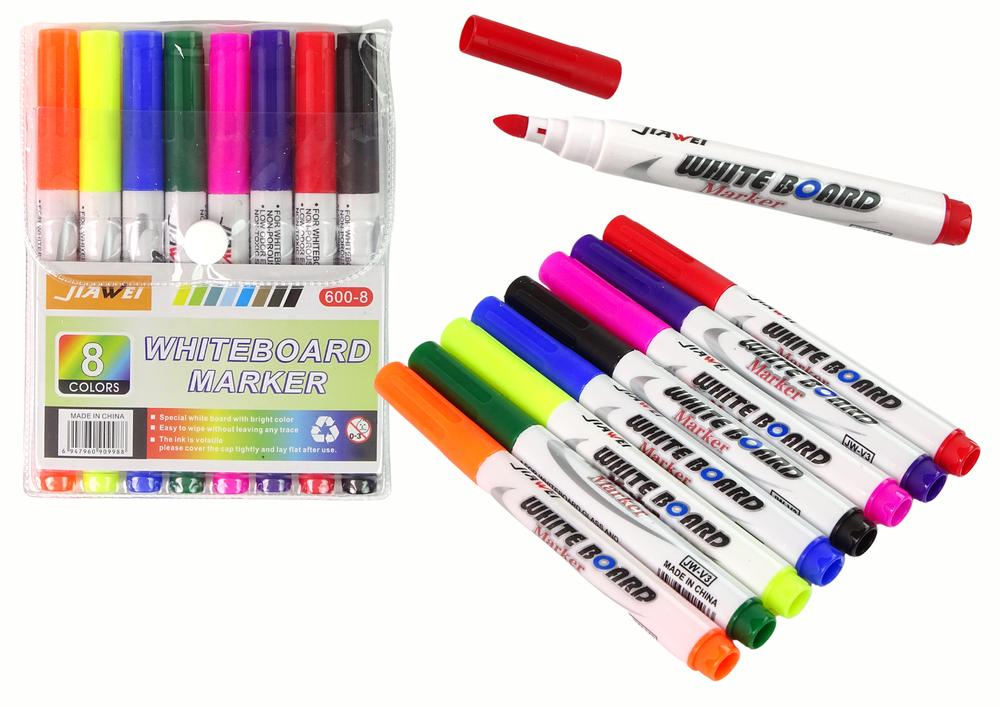 Magic Watercolour Markers 8 pcs for drawing on water glass