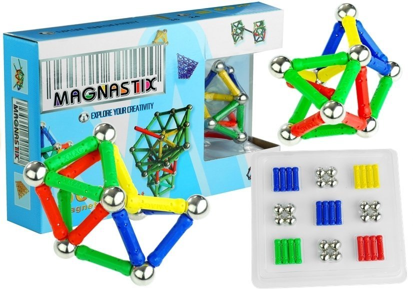 MAGNASTIX Building Set 60PCS Kids Development