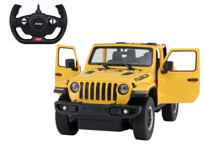 Машина на радиоуправлении Jeep Wrangler Rubicon Yellow