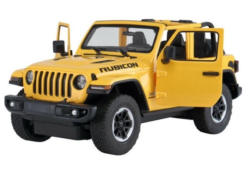 Машина на радиоуправлении Jeep Wrangler Rubicon Yellow