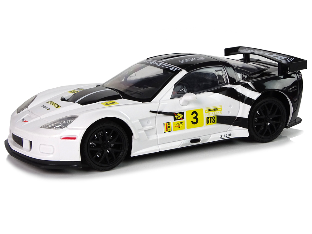 Машина с пультом Corvette C6.R White