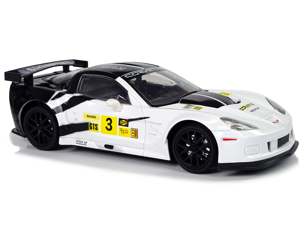 Машина с пультом Corvette C6.R White