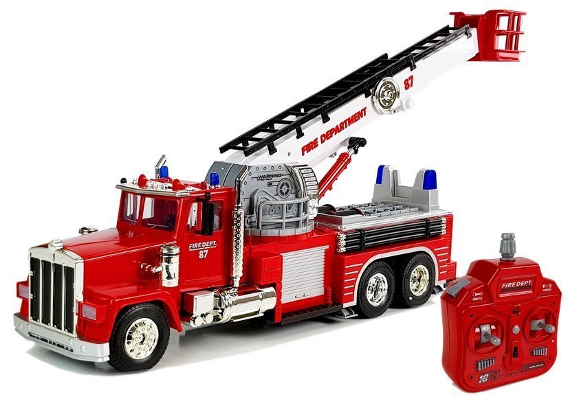 Машина с пультом Firetruck Extendable Rotary Ladder