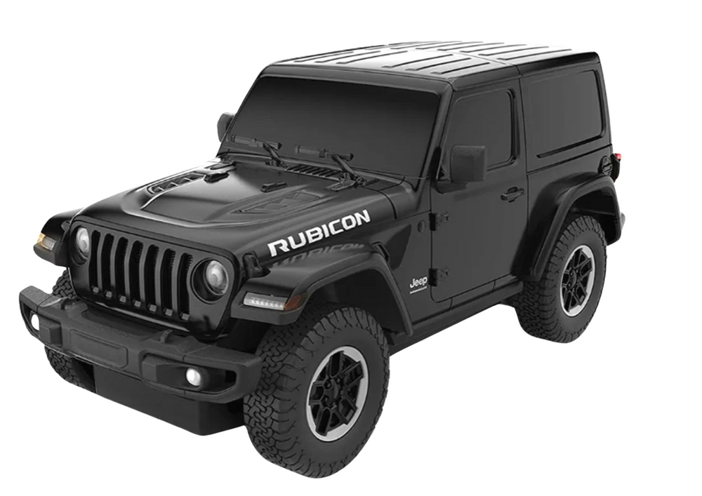 Машина с пультом JEEP Wrangler JL Rubicon Black