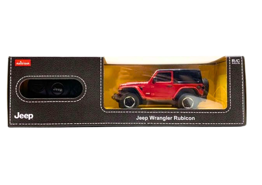 Машина с пультом JEEP Wrangler JL Rubicon Red