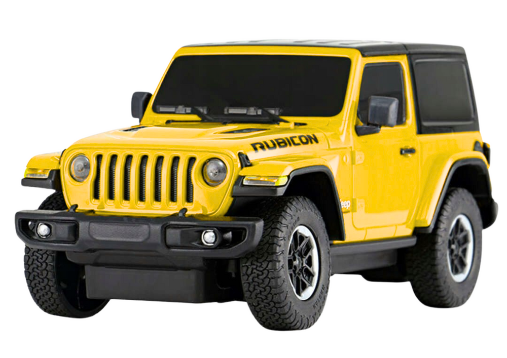 Машина с пультом JEEP Wrangler JL Rubicon Yellow