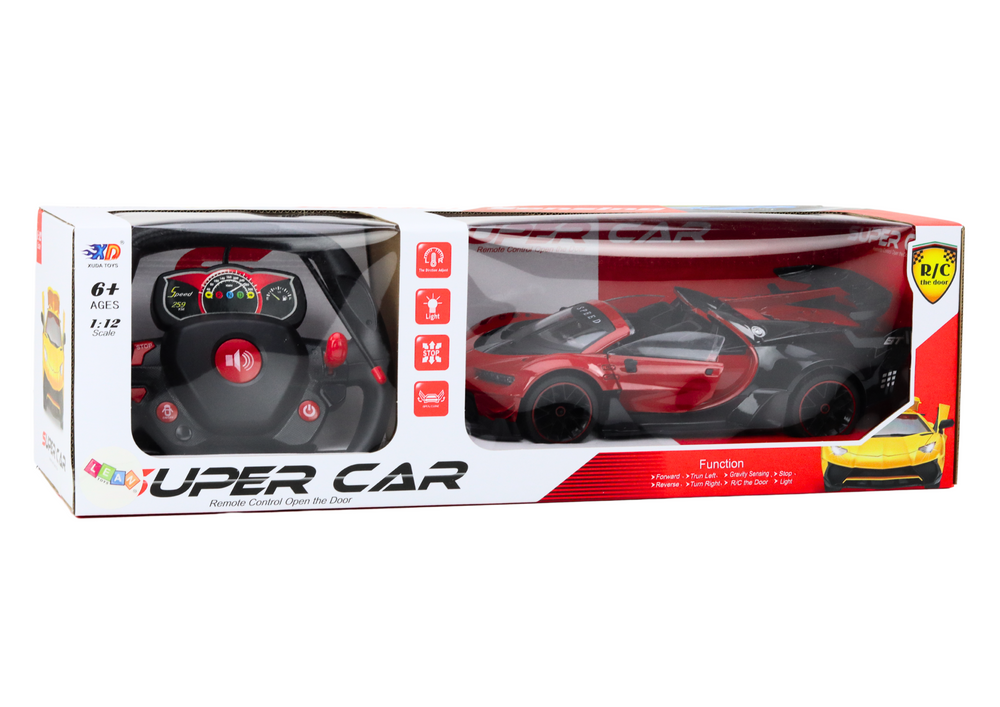 Mašīna ar pulti Sports Car Red