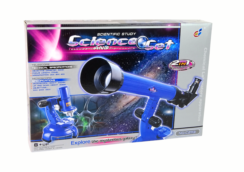 Microscope Set 2in1 Telescope Explorer Set