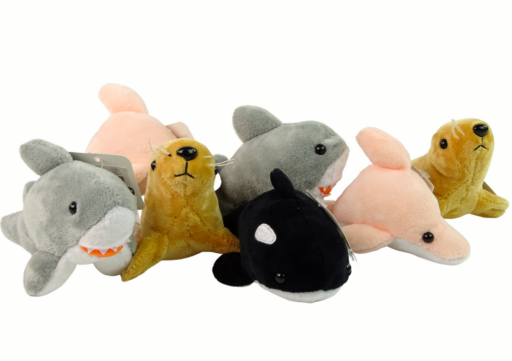 Mini Plush Sea Animals 4 Models