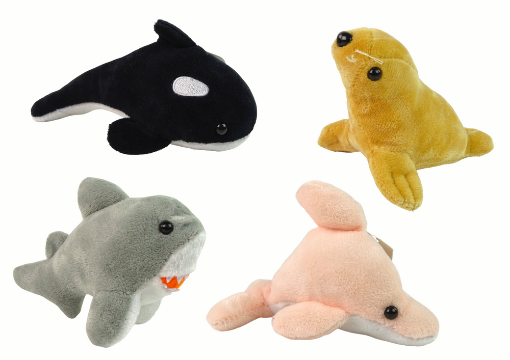 Mini Plush Sea Animals 4 Models