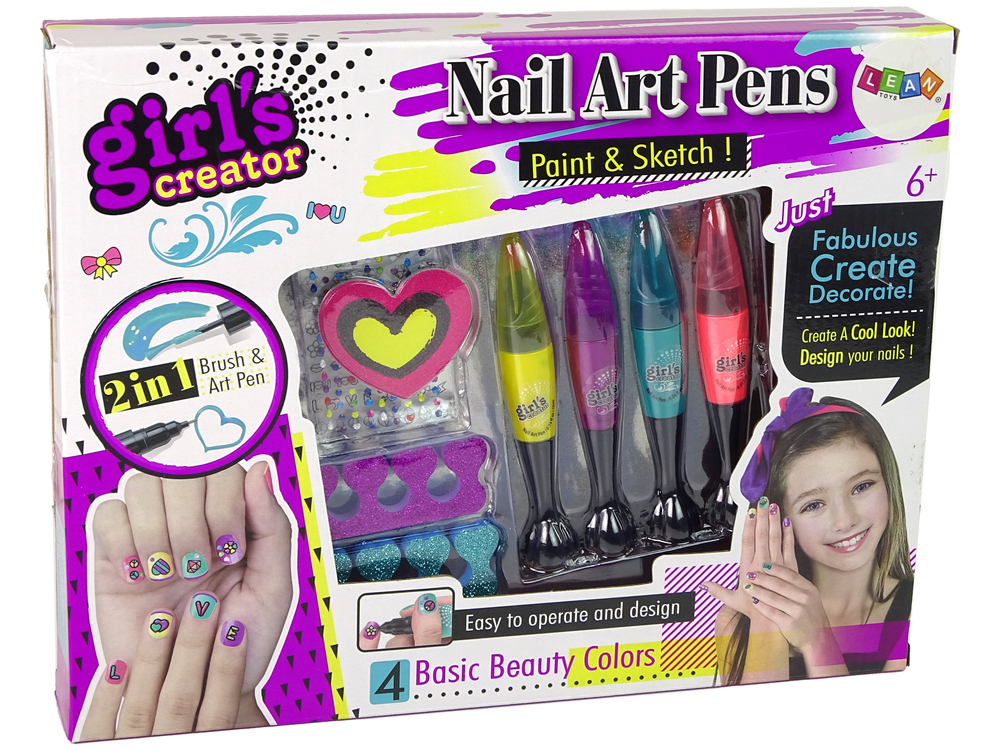 Nail Painting Set 4 Pens