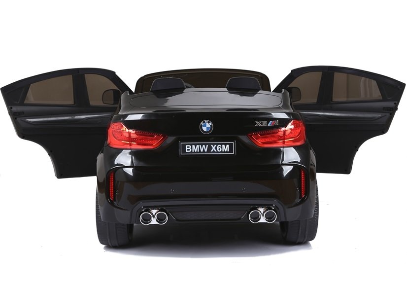 Divvietīgs bērnu elektromobilis BMW X6M Black