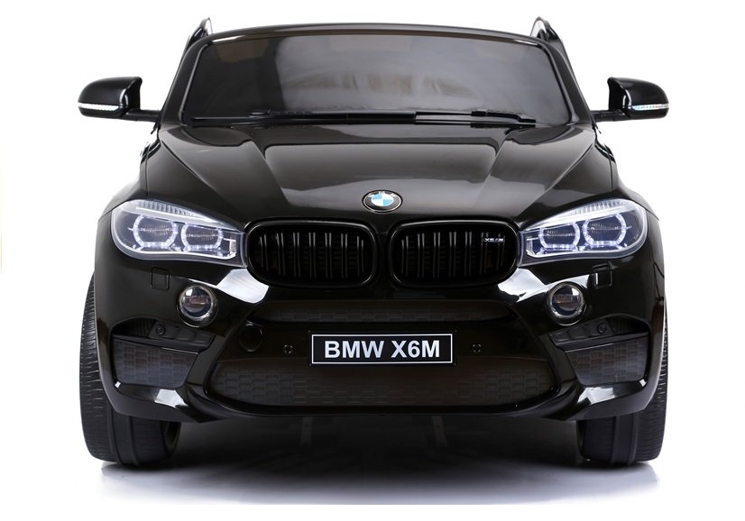 Divvietīgs bērnu elektromobilis BMW X6M Black