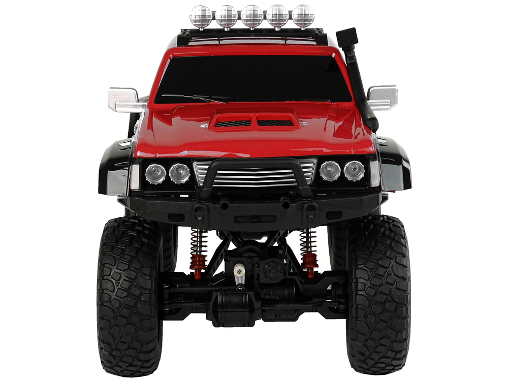 Off-road car R/C 2.4G Climbing Car 1:8 Red 4x4