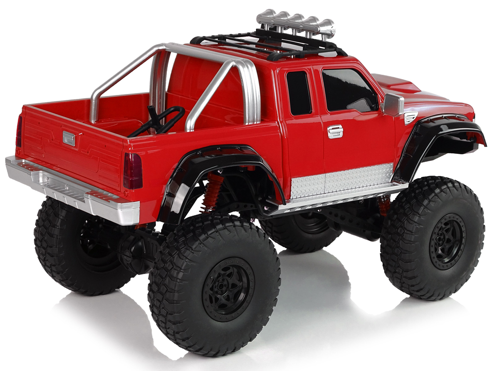 Off-road car R/C 2.4G Climbing Car 1:8 Red 4x4