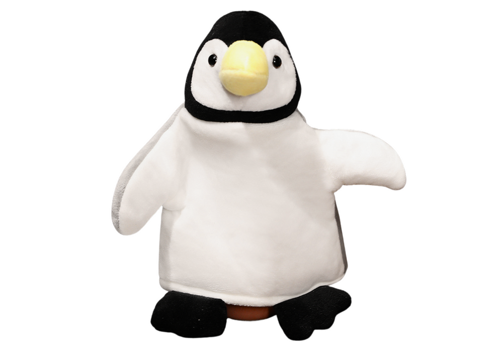 Plush Penguin Puppet Mascot 25 cm