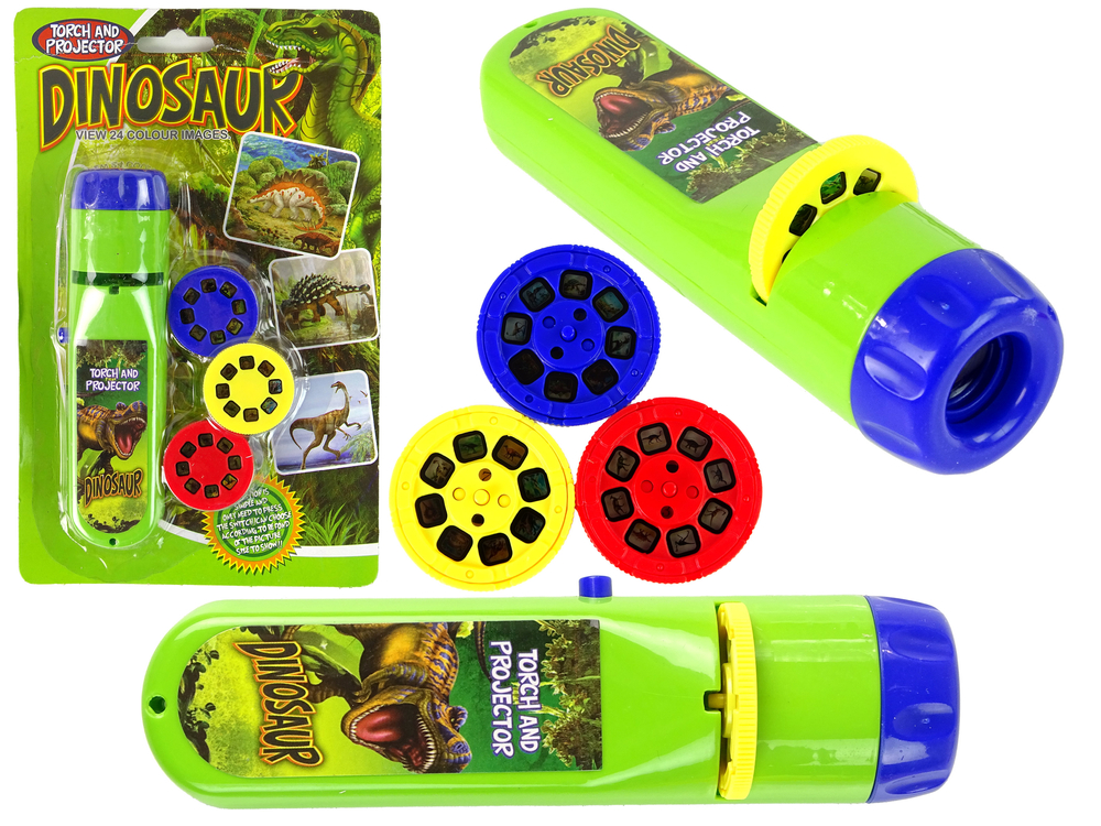 Projector Flashlight Dinosaurs 24 Slides