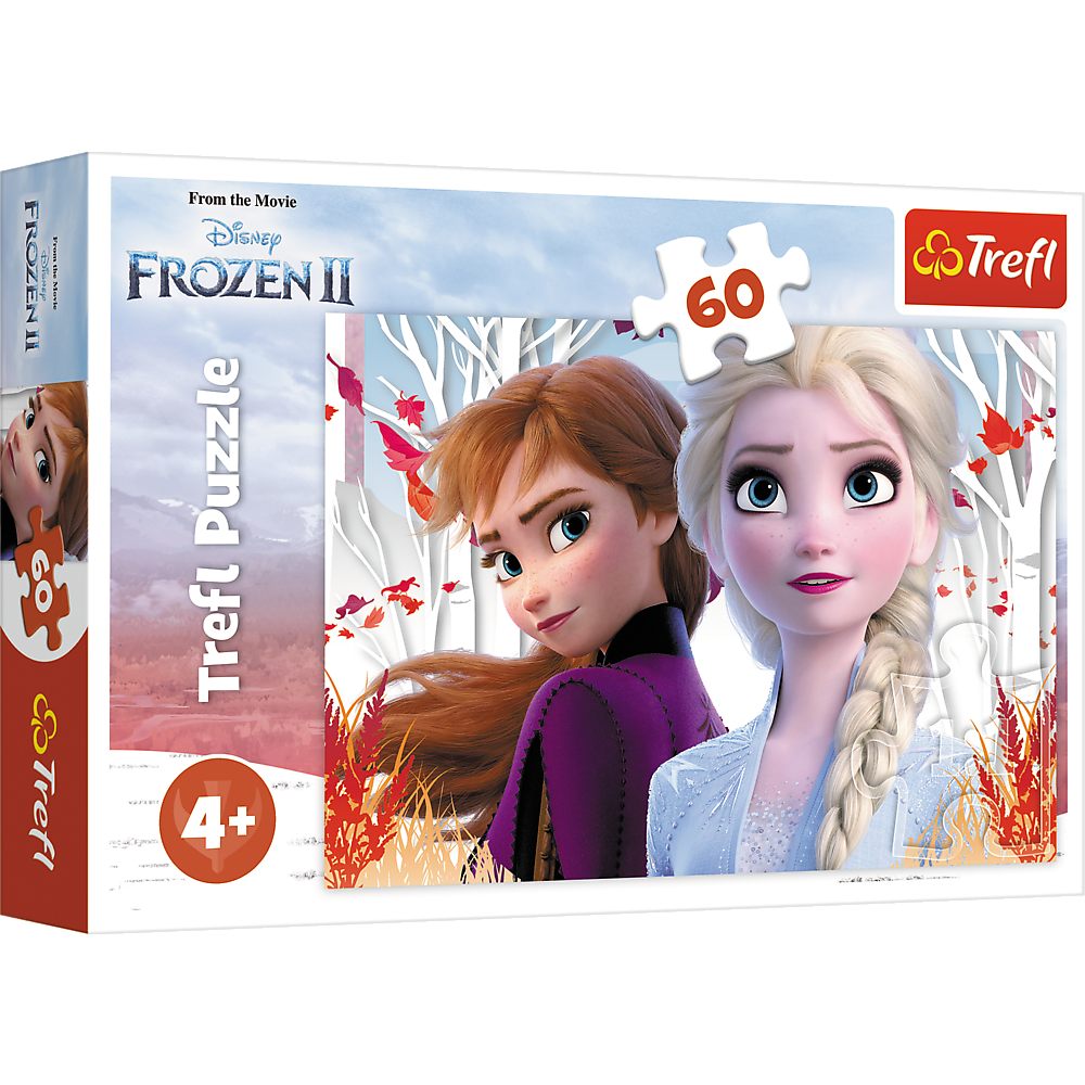 Puzzle - "60" - The Magic World of Anna and Elsa Trefl 17333