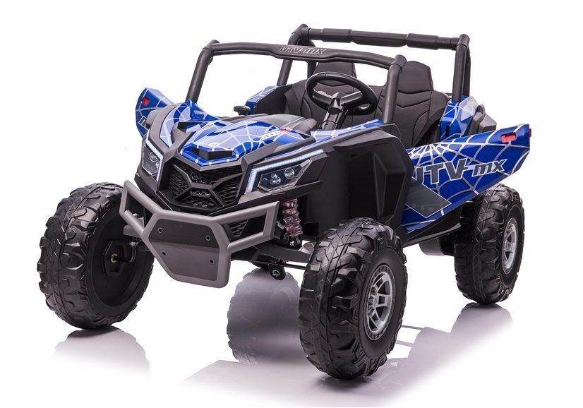 Divvietīgs bērnu elektromobilis Bagijs UTV-MX Blue Spider