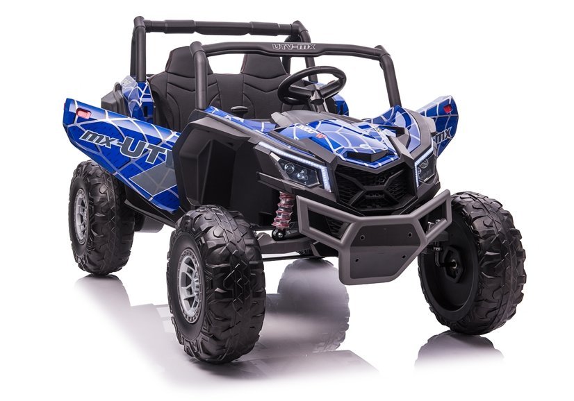 Divvietīgs bērnu elektromobilis Bagijs UTV-MX Blue Spider