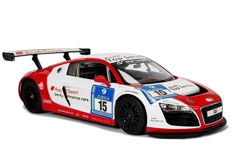 Радиоуправляемая машина на пульте Audi R8 LMS White-Red