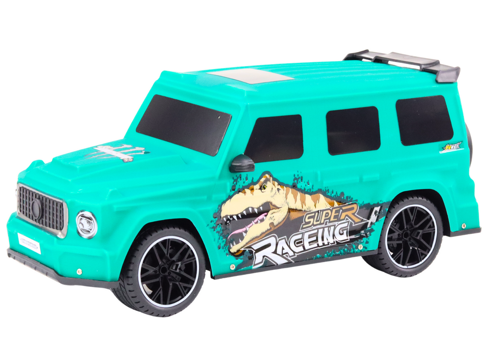 Радиоуправляемая машина на пульте Car with Dinosaur Green