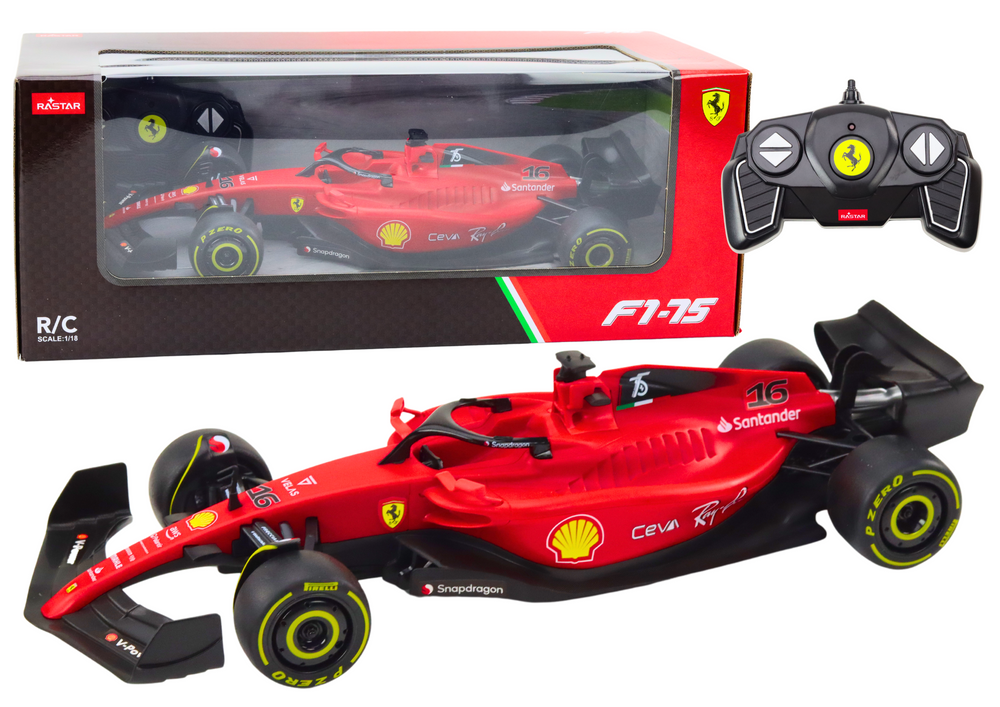 Радиоуправляемая машина на пульте Ferrari F1-75 Red