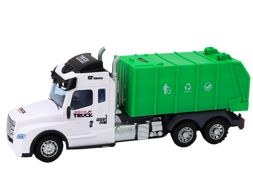 Радиоуправляемая машина на пульте Garbage Truck Green