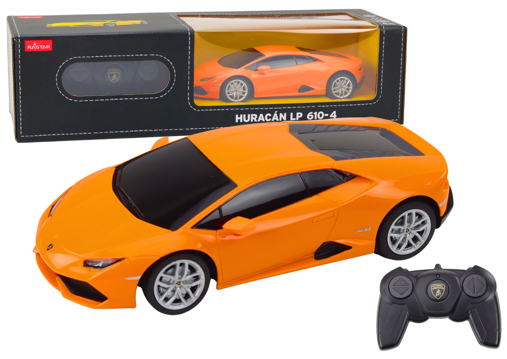 Radiovadāmā mašīna ar pulti Lamborghini Huracan Orange