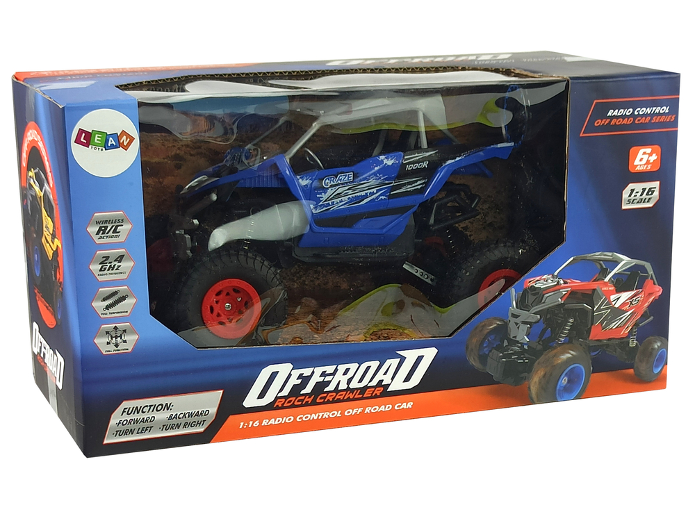 Радиоуправляемая машина на пульте Off-road 1:16 Blue