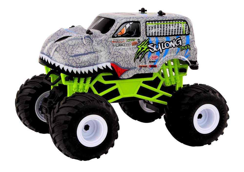 Радиоуправляемая машина на пульте Off-road 1:16 Gray Dinosaur