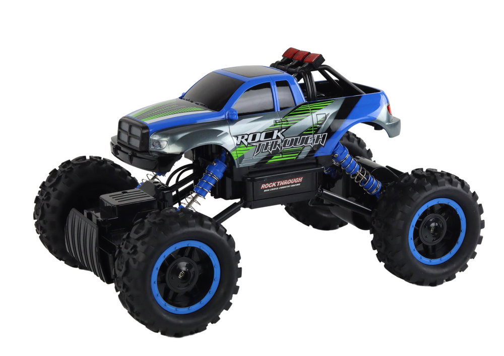 Radiovadāmā mašīna ar pulti Off-road 1:14 Blue