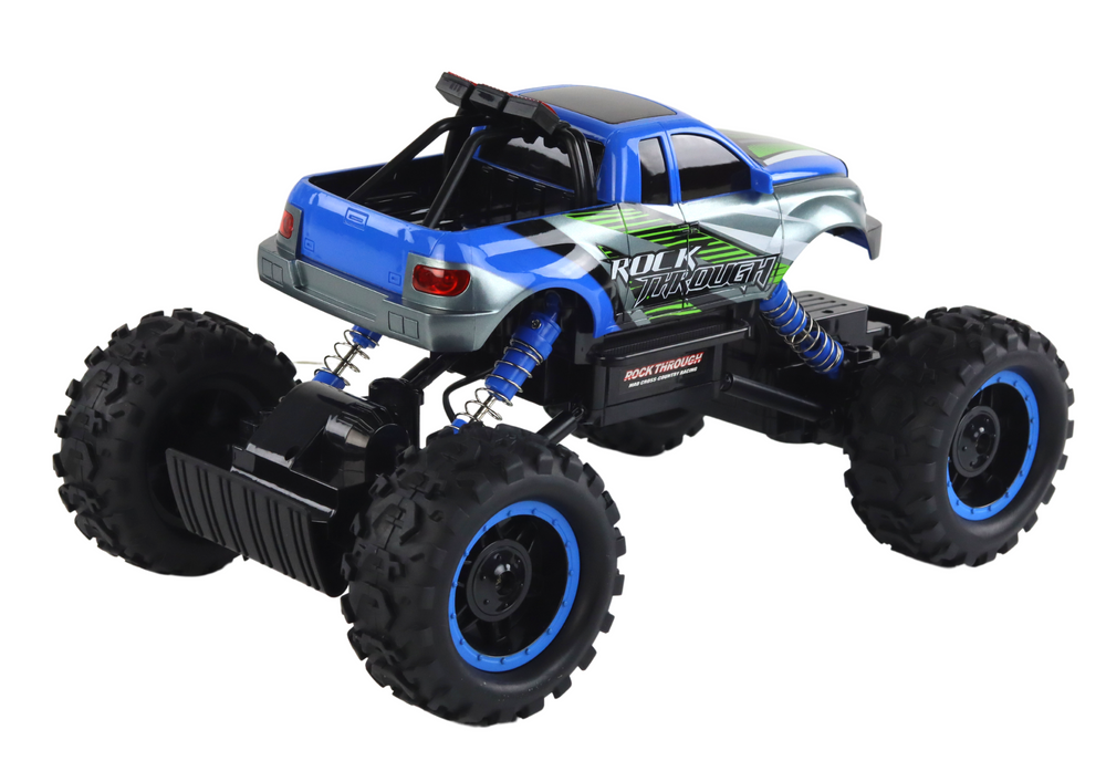 Radiovadāmā mašīna ar pulti Off-road 1:14 Blue