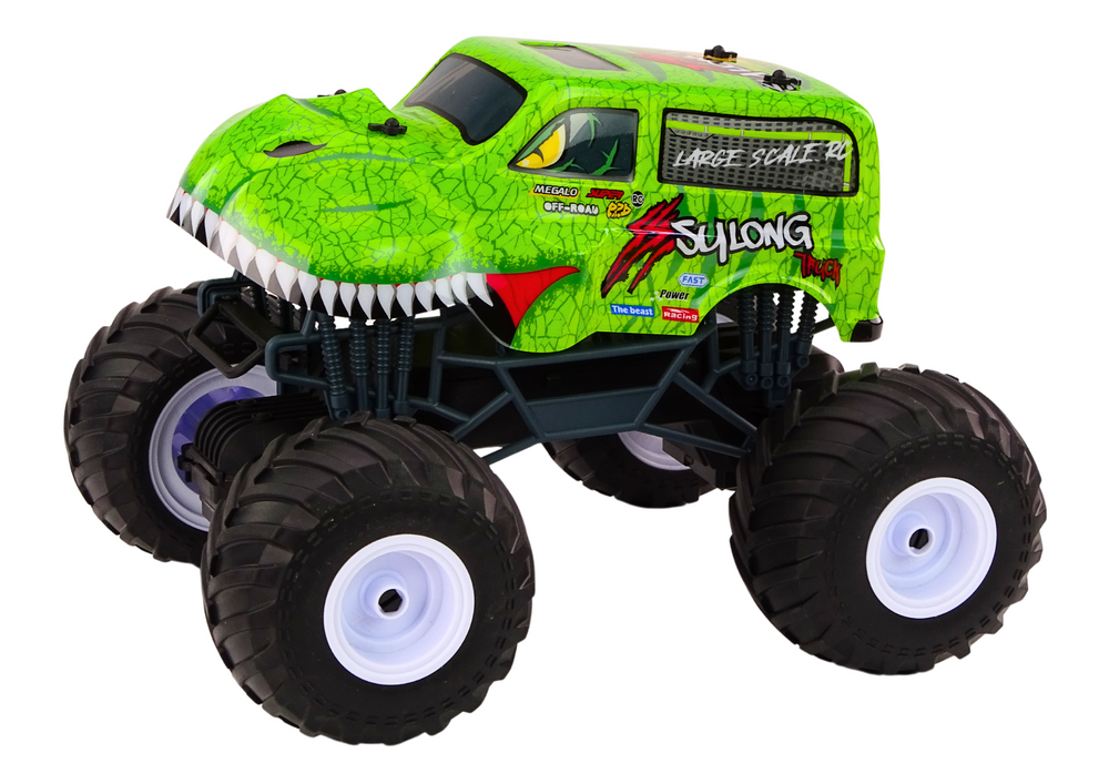 Радиоуправляемая машина на пульте Off-Road Car Dinosaur Green