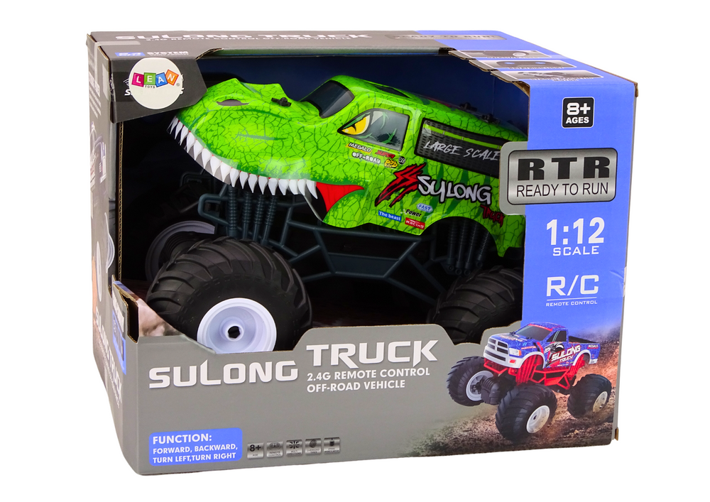 Радиоуправляемая машина на пульте Off-Road Car Dinosaur Green