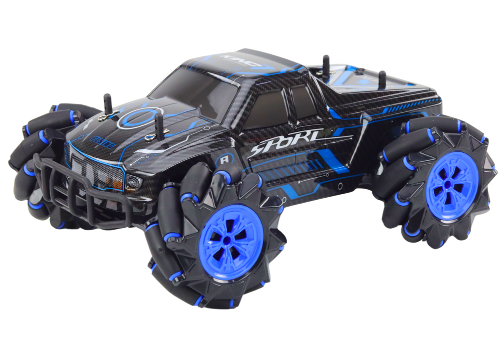 Radiovadāmā mašīna ar pulti Off-Road Drift Blue