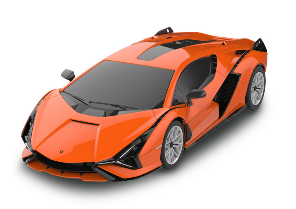 Radiovadāmā mašīna ar pulti Rastar Lamborghini Sian Orange