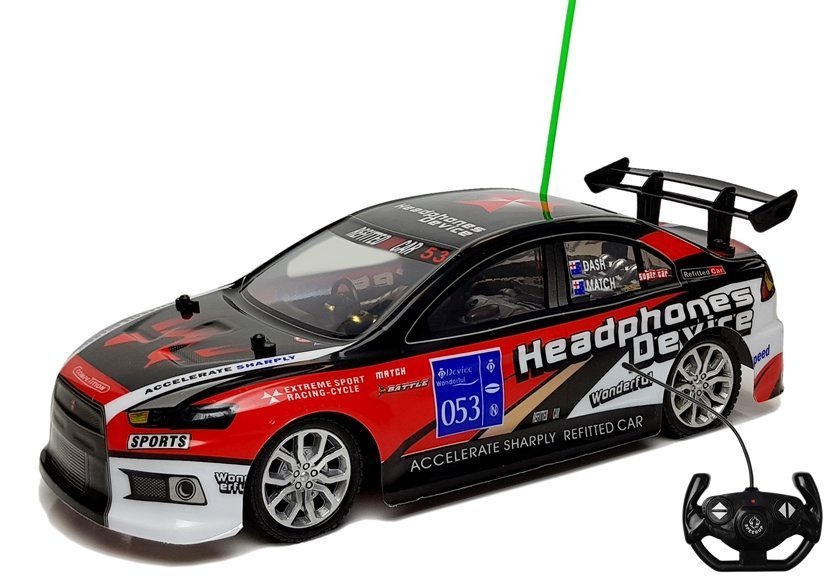 Radiovadāmā mašīna ar pulti Sport Racing Red