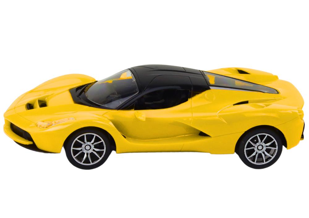 Radiovadāmā mašīna ar pulti  Sports Car Yellow