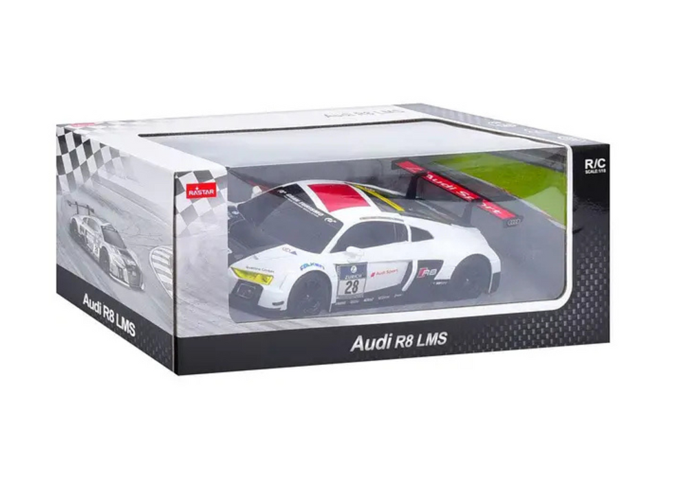 Радиоуправляемая машина AUDI R8 LMS White and Black