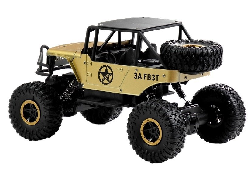 Радиоуправляемая машина Monster Car Jeep Gold