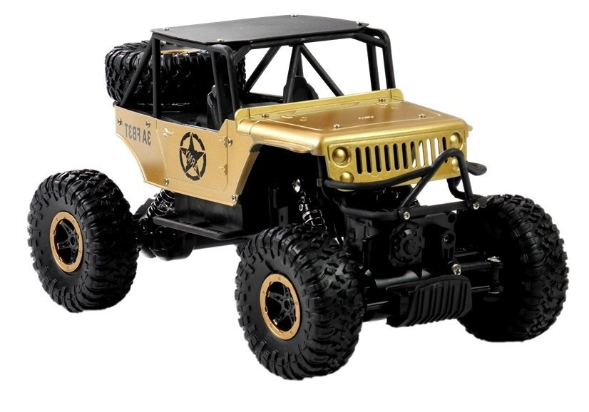 Радиоуправляемая машина Monster Car Jeep Gold