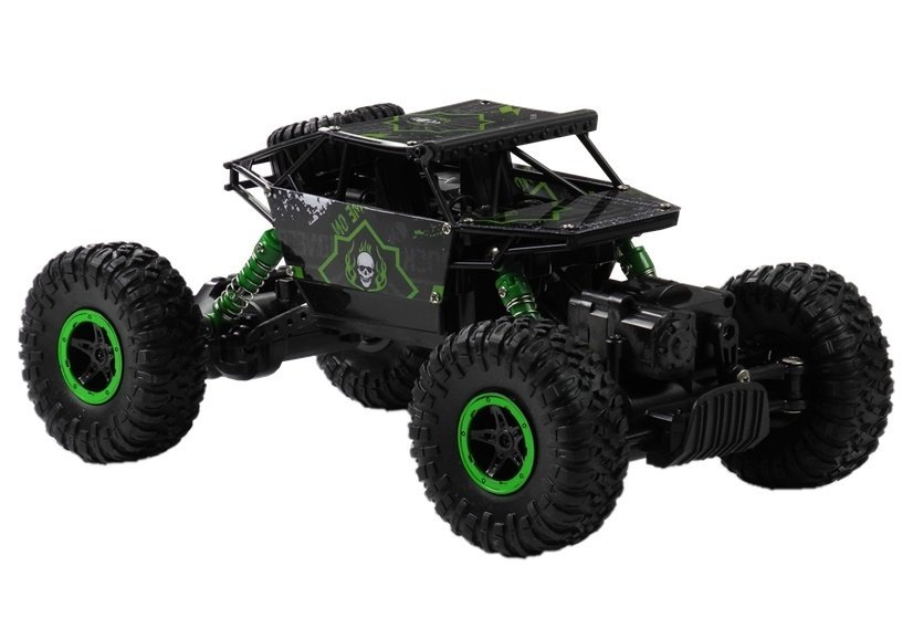 Радиоуправляемая машина Monster Car Jeep Green