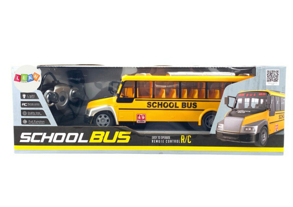 Радиоуправляемый автобус на пульте  School Bus Yellow