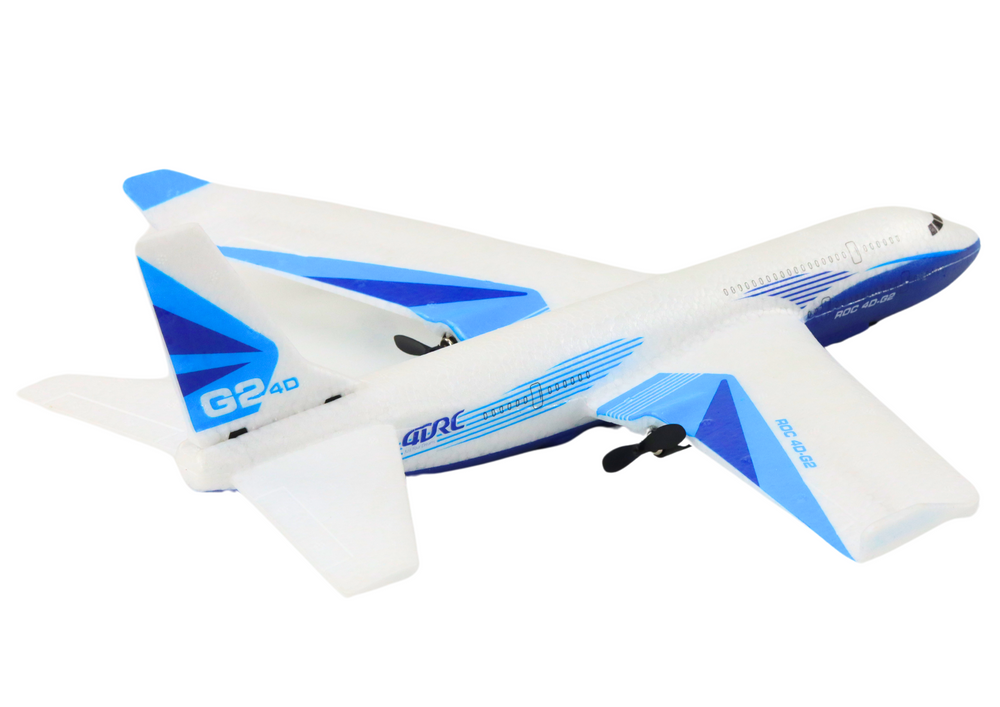 Remote Controlled Airplane R/C 4D-G2 Lights White