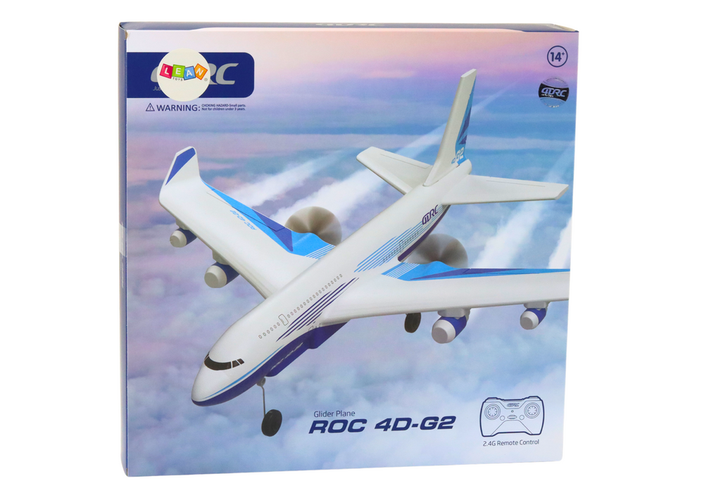 Remote Controlled Airplane R/C 4D-G2 Lights White