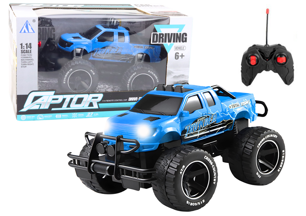 Remote Controlled Off-Road Vehicle RC 1:14 Blue