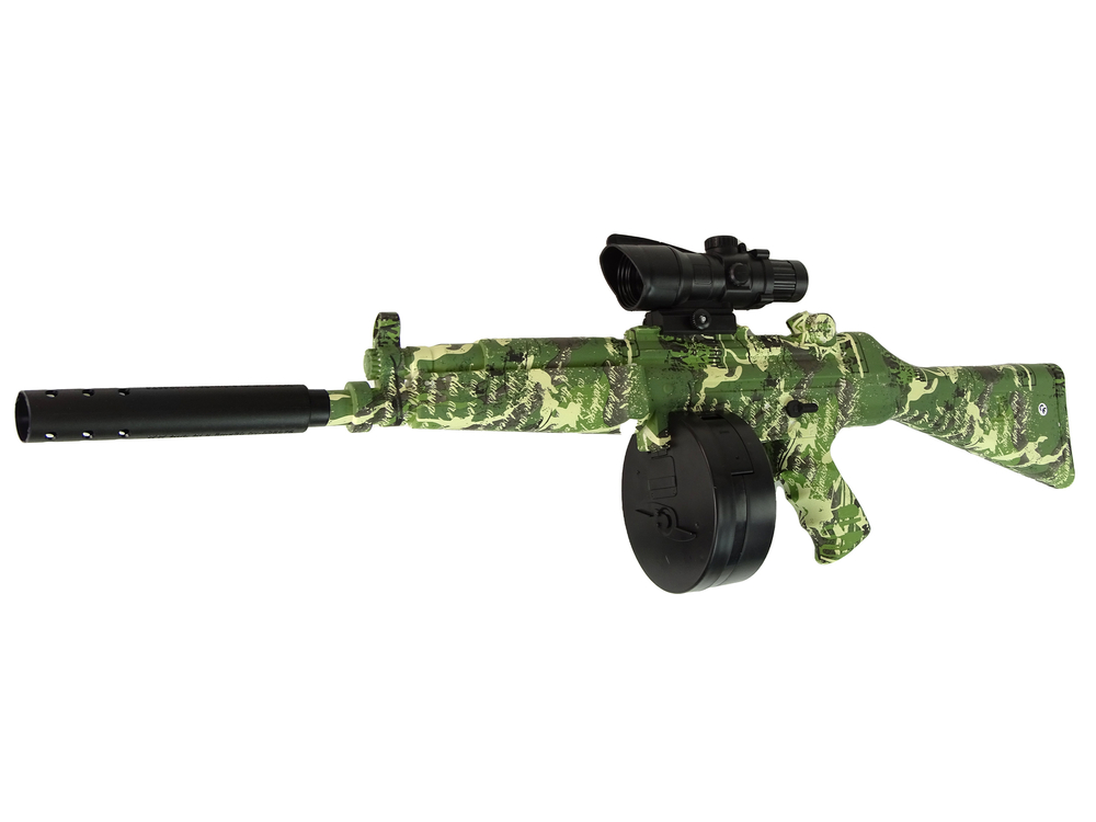 Rifle Pistol Gel BBs Green Automatic XXL MP5