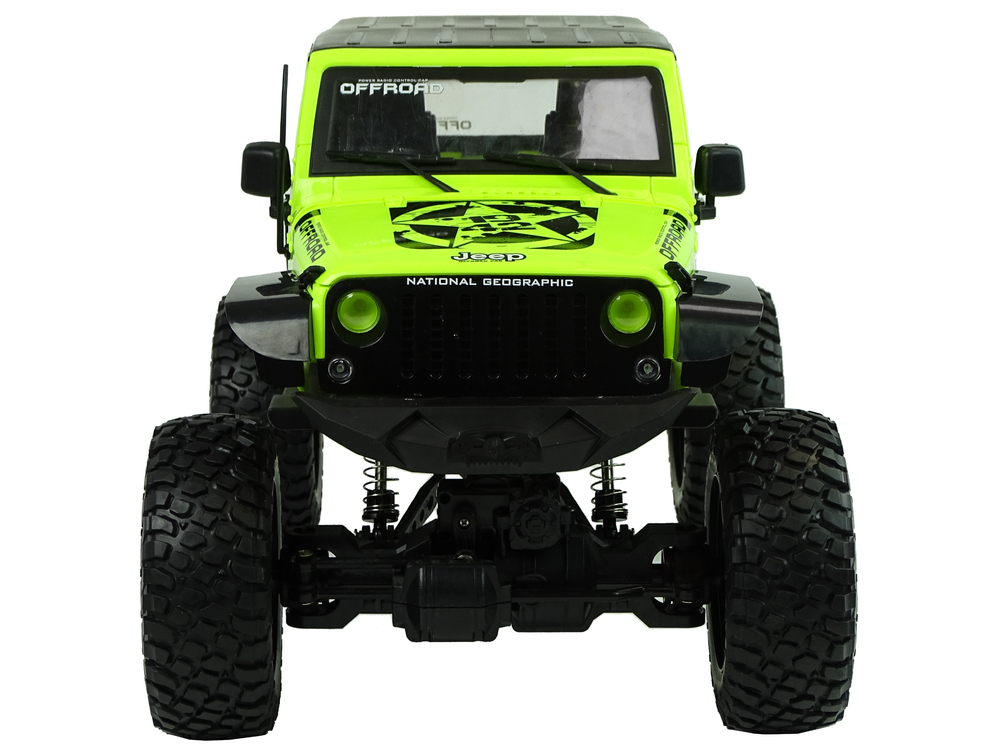 Rock Crawler 2.4 GHz Green 4x4 Shock Absorbers