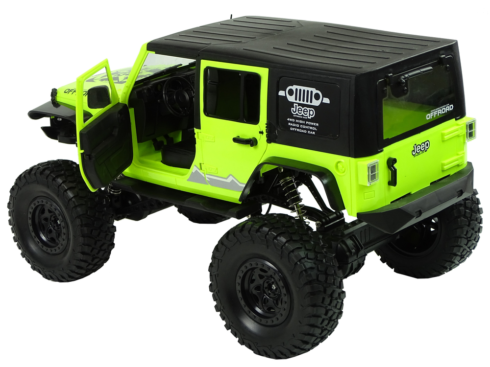 Rock Crawler 2.4 GHz Green 4x4 Shock Absorbers